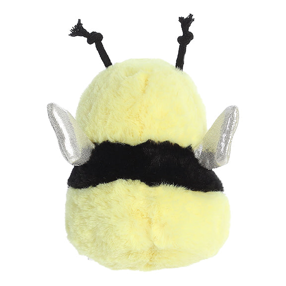 Rolly Pet Bee Happy Plush Toy Stuffed Animal, 5 in