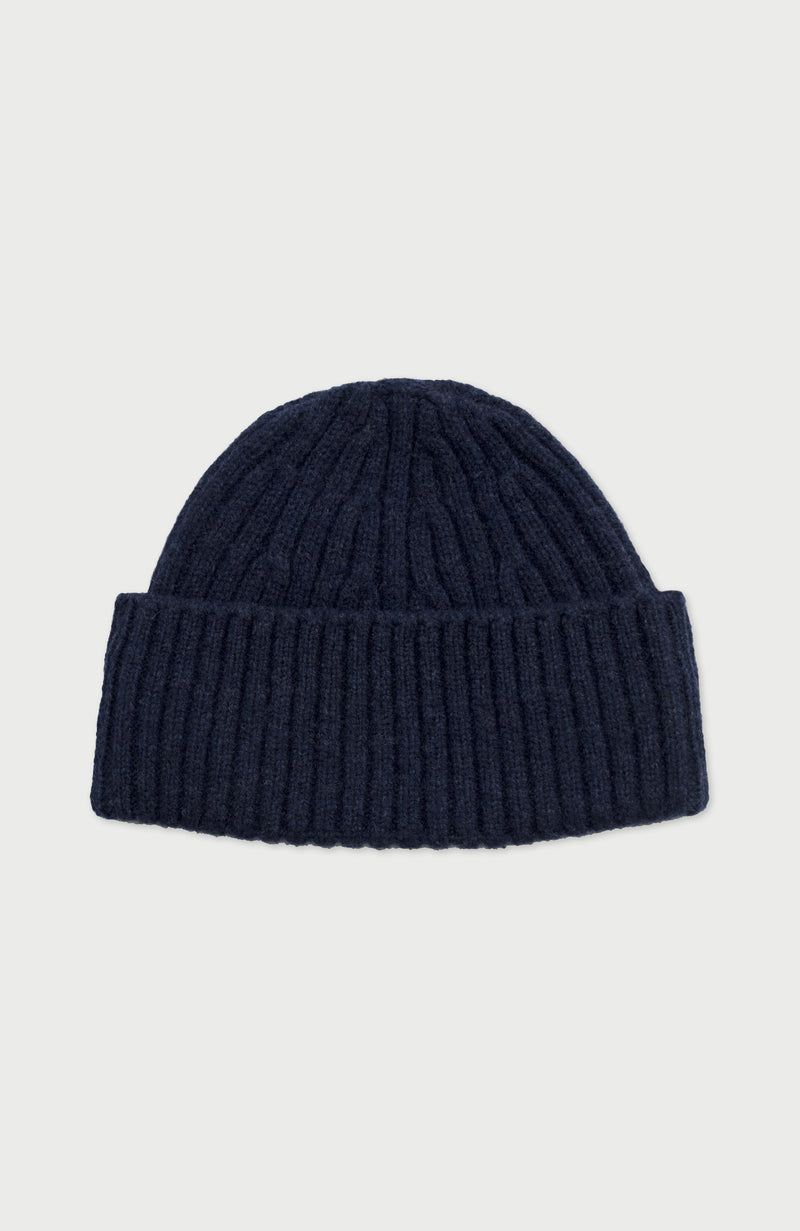 Midweight Lambswool Fisherman Beanie