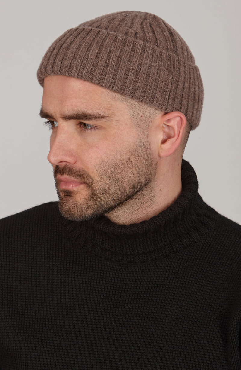 Midweight Lambswool Fisherman Beanie