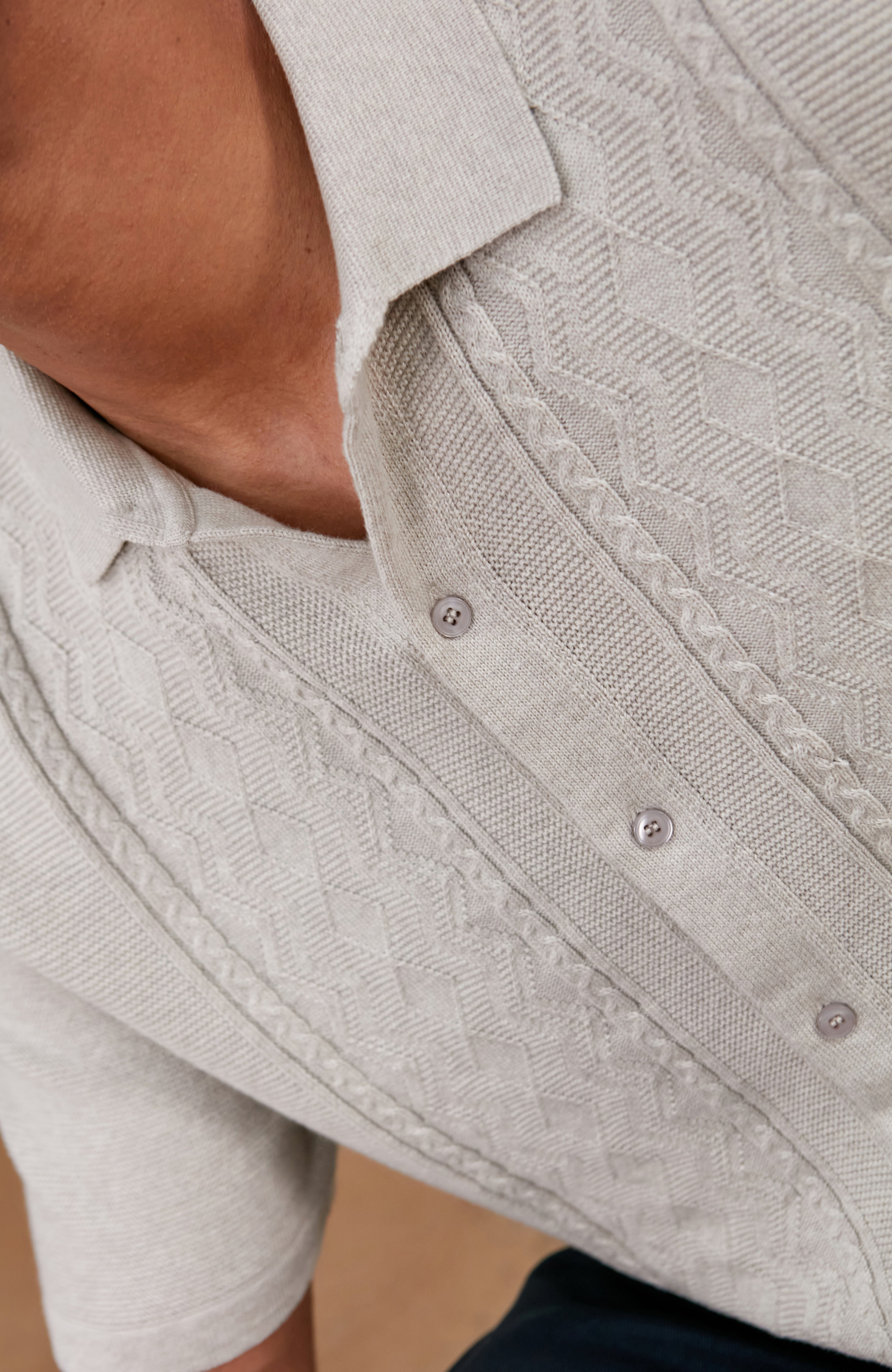 Mens Midweight Cotton Fishermans Shirt