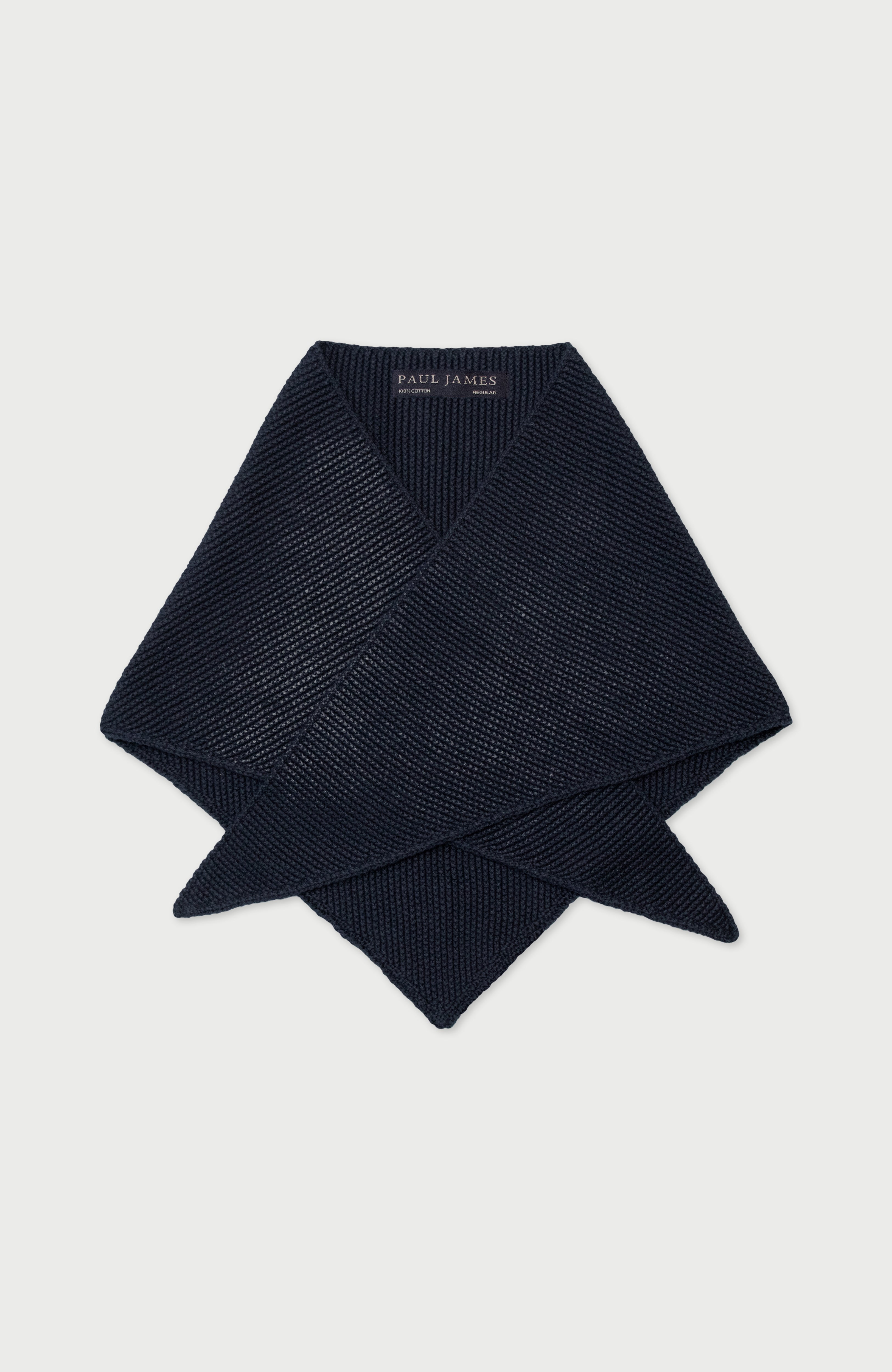 Cotton Textured Triangle Scarf