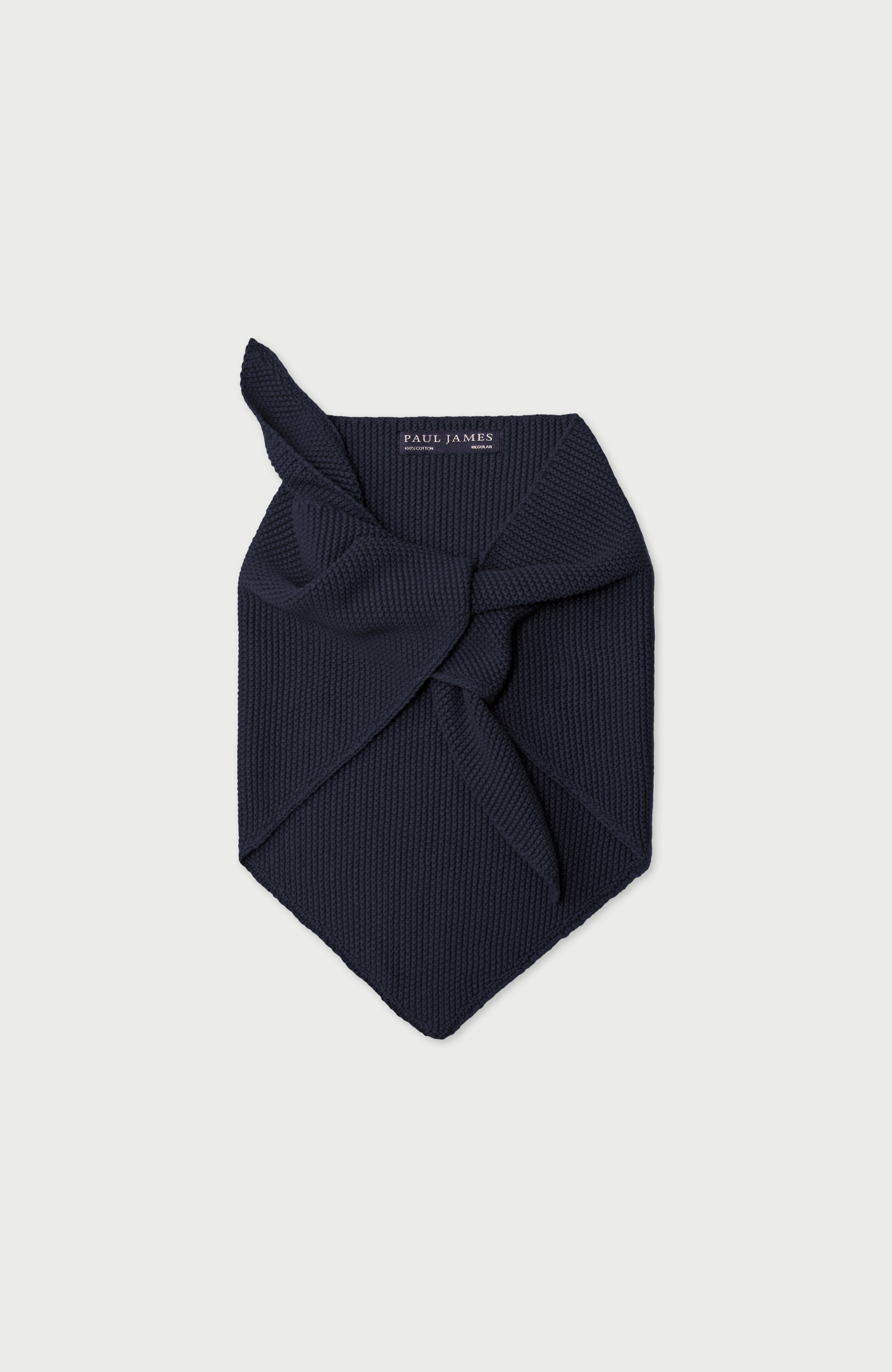 Cotton Textured Triangle Scarf