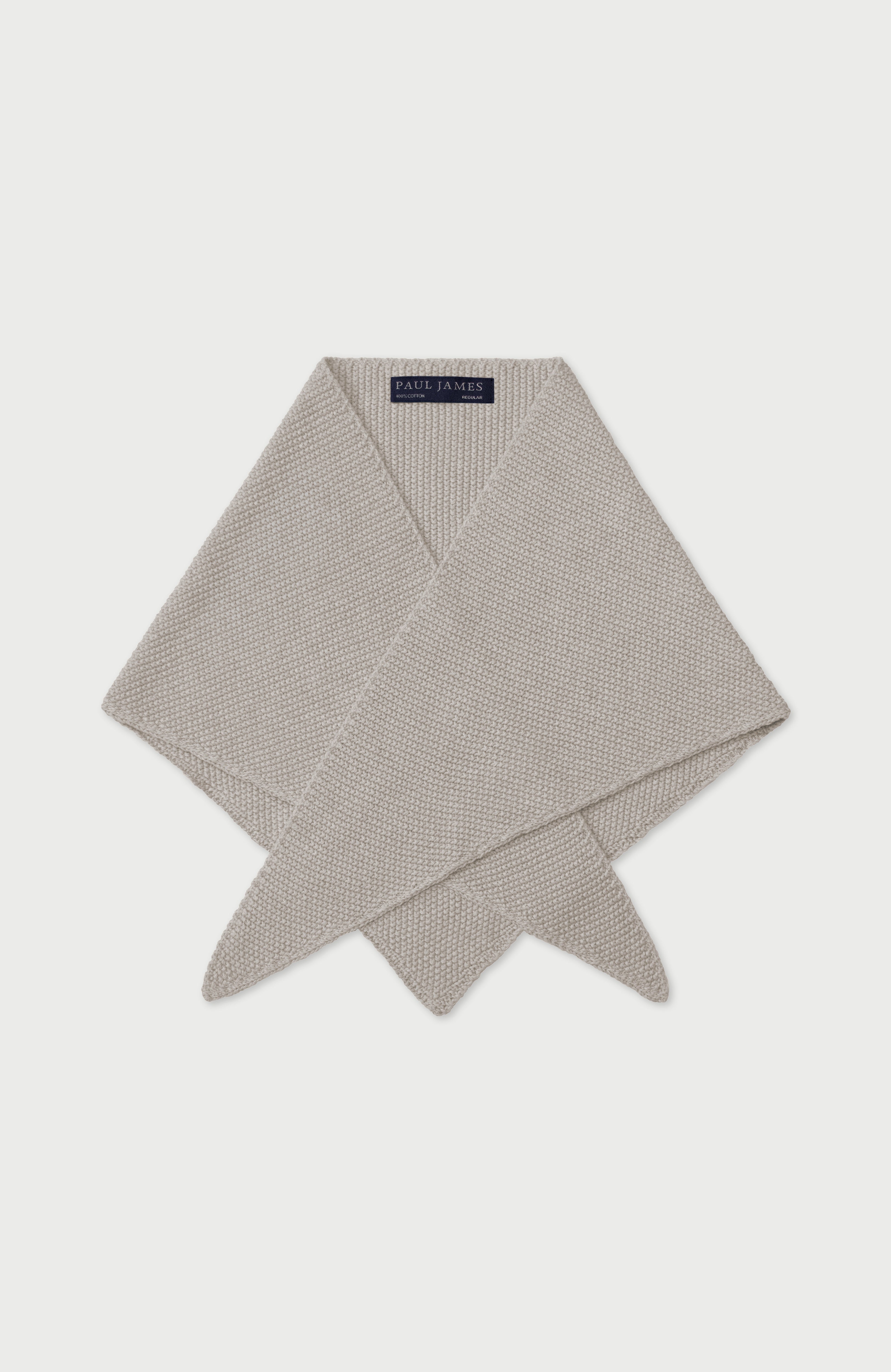 Cotton Textured Triangle Scarf