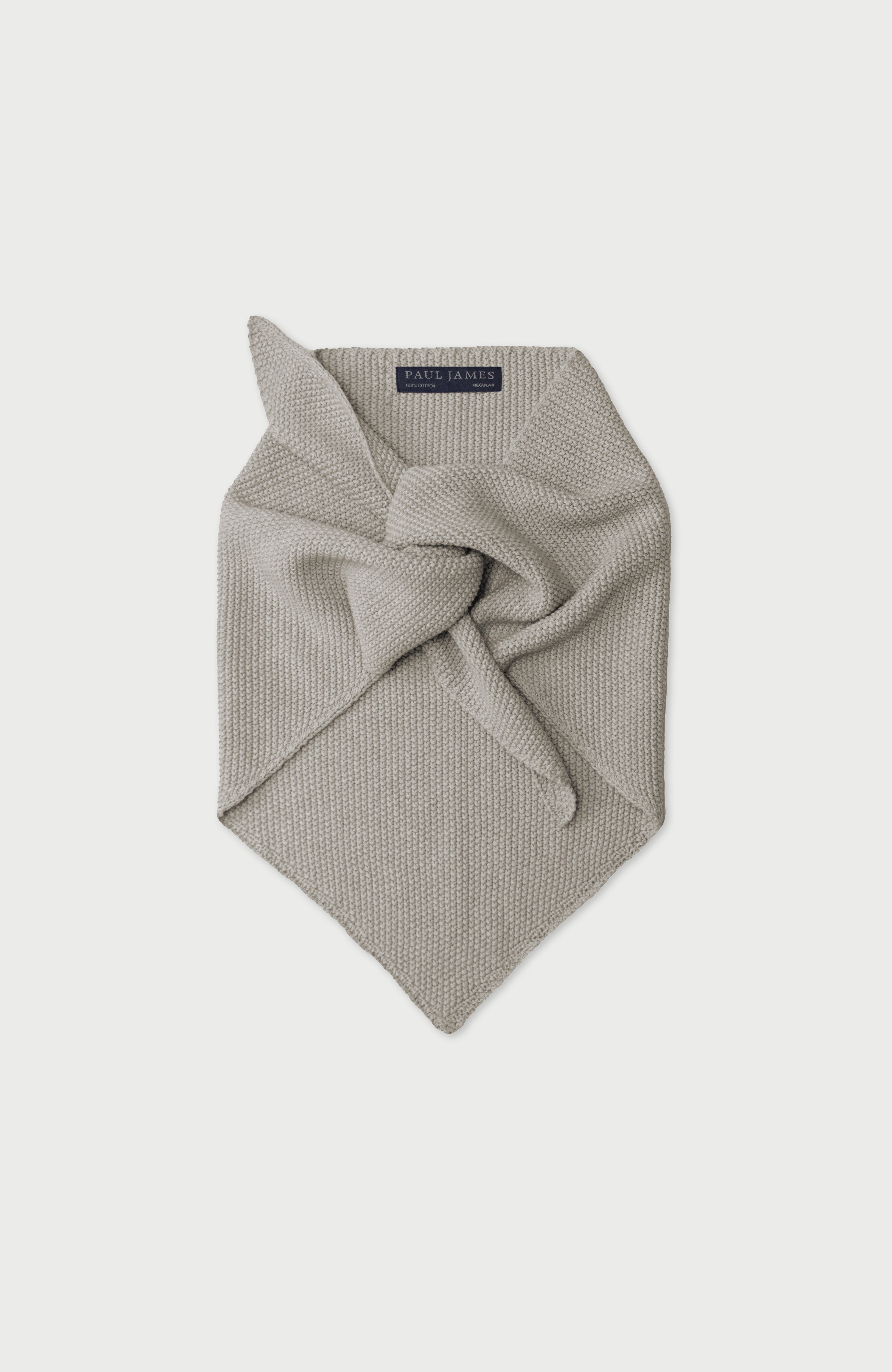 Cotton Textured Triangle Scarf