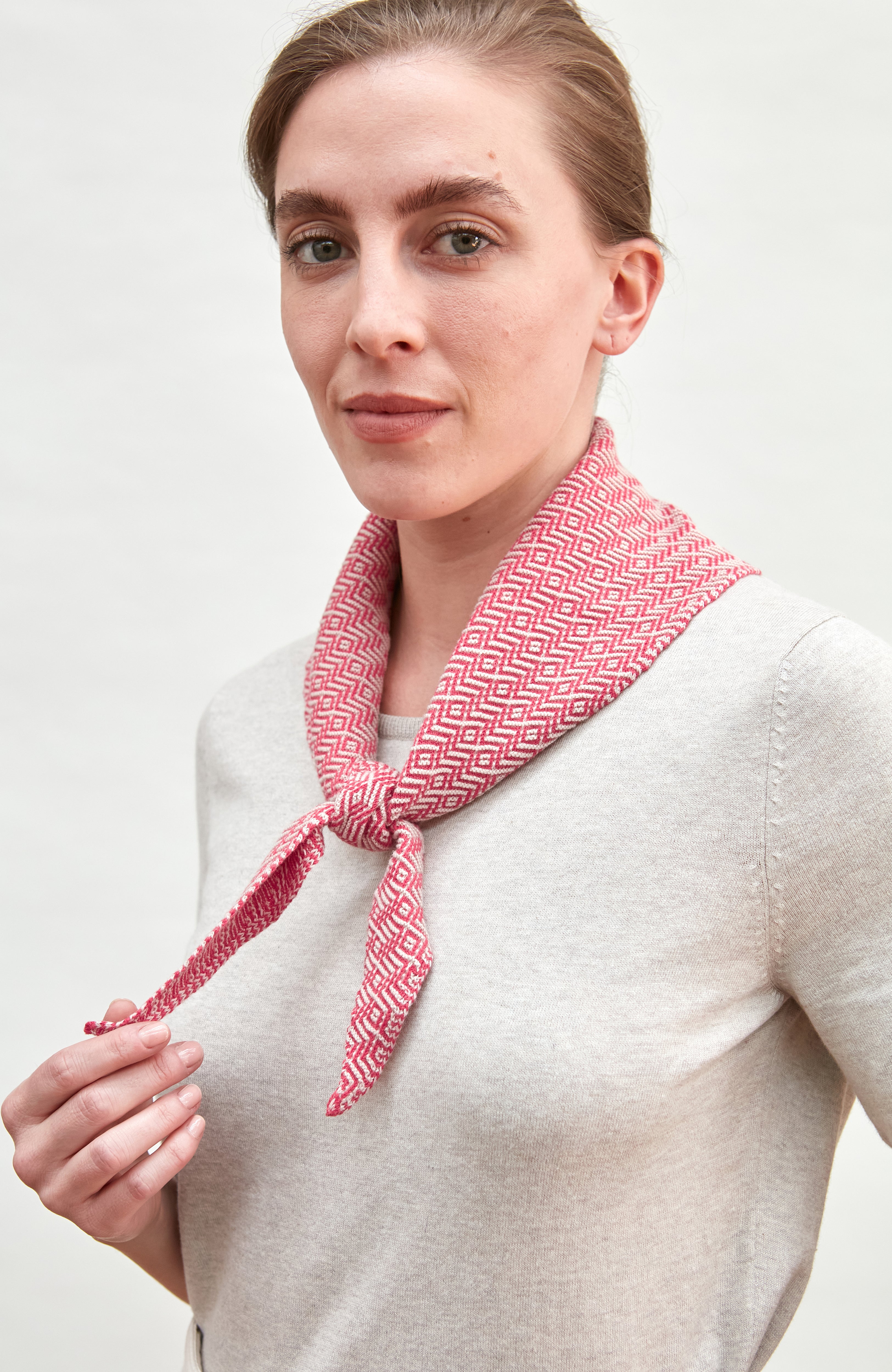Cotton Two Tone Textured Neckerchief