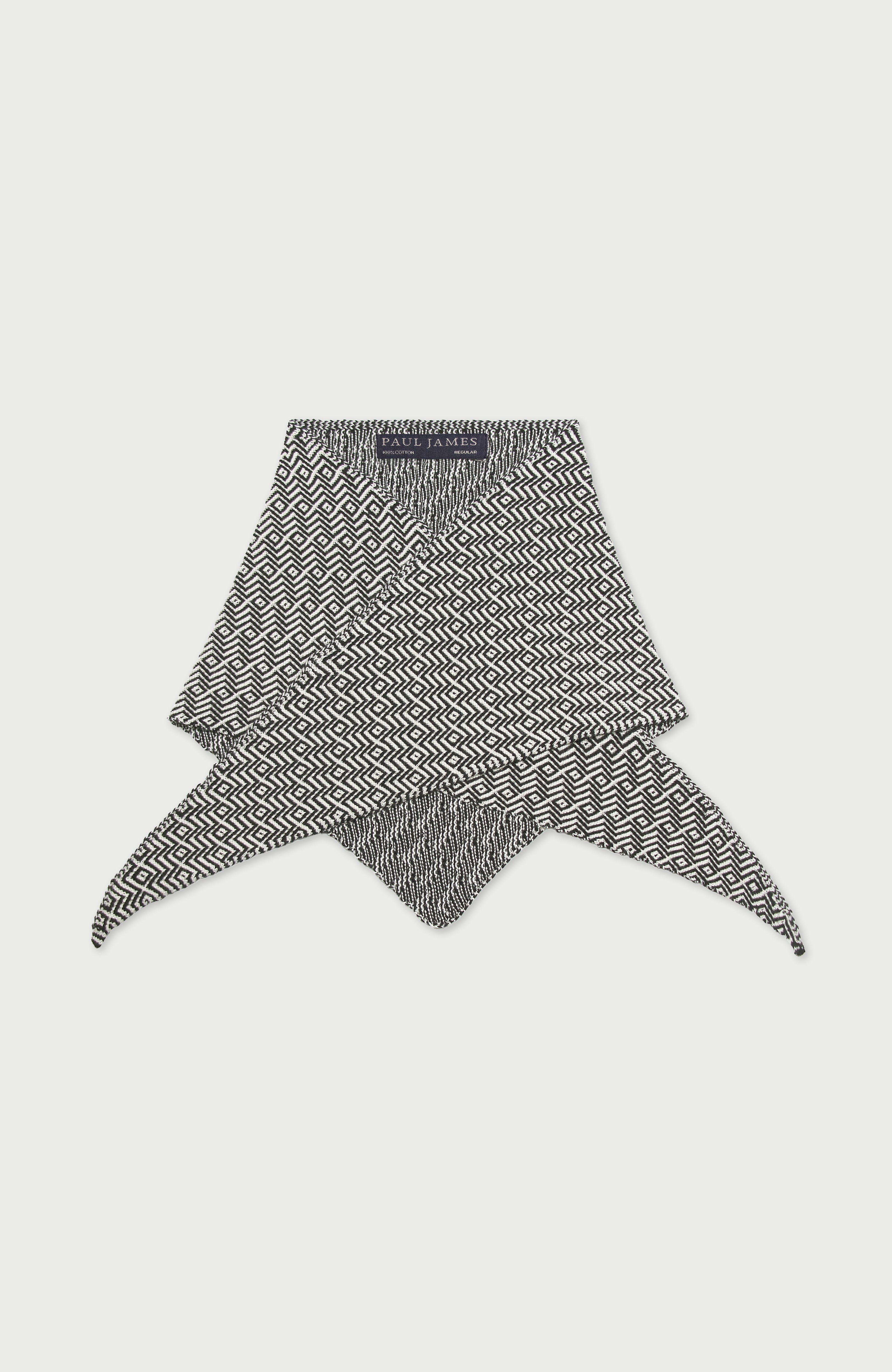 Cotton Two Tone Textured Neckerchief