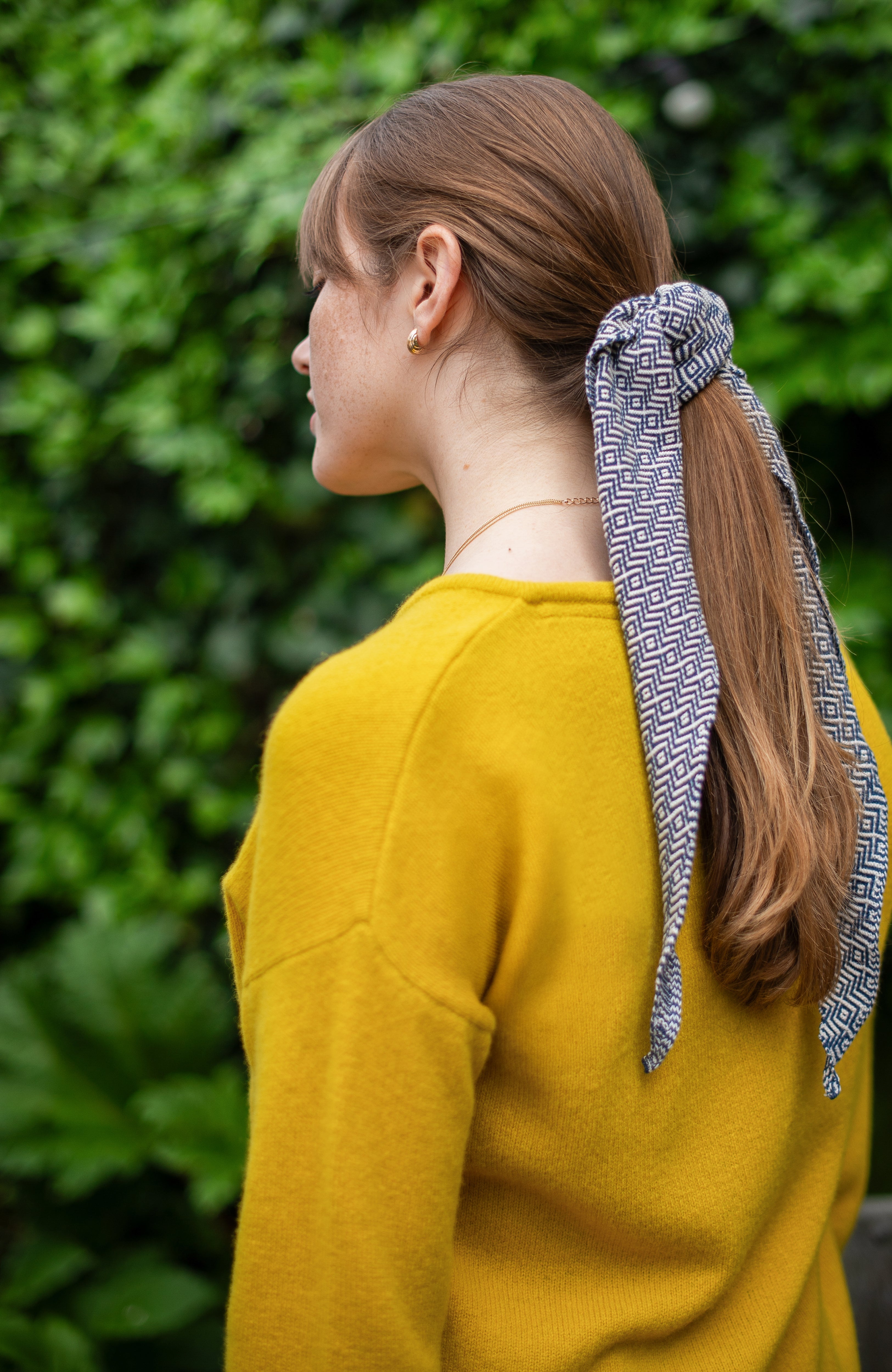 Cotton Two Tone Textured Neckerchief