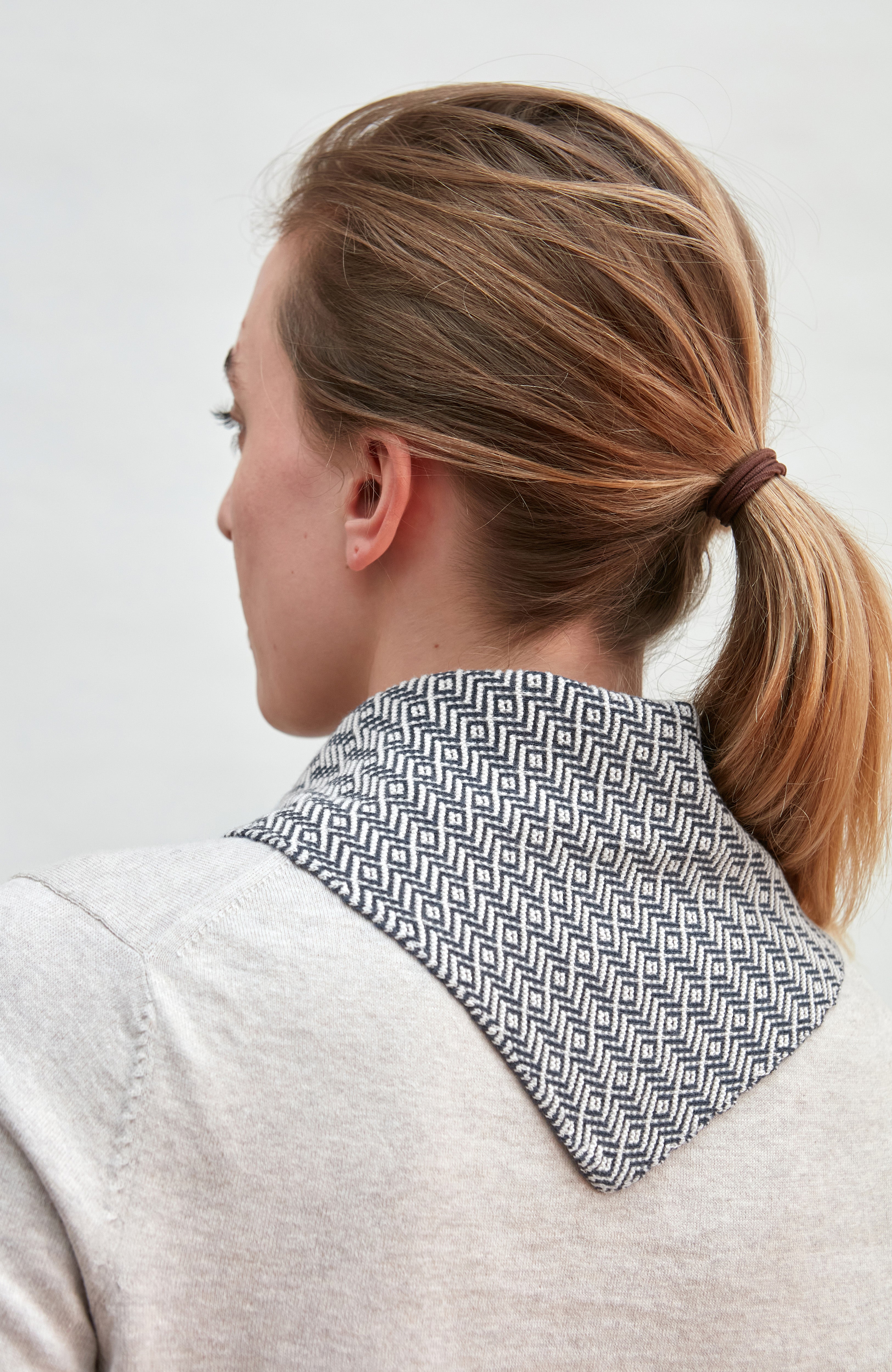 Cotton Two Tone Textured Neckerchief