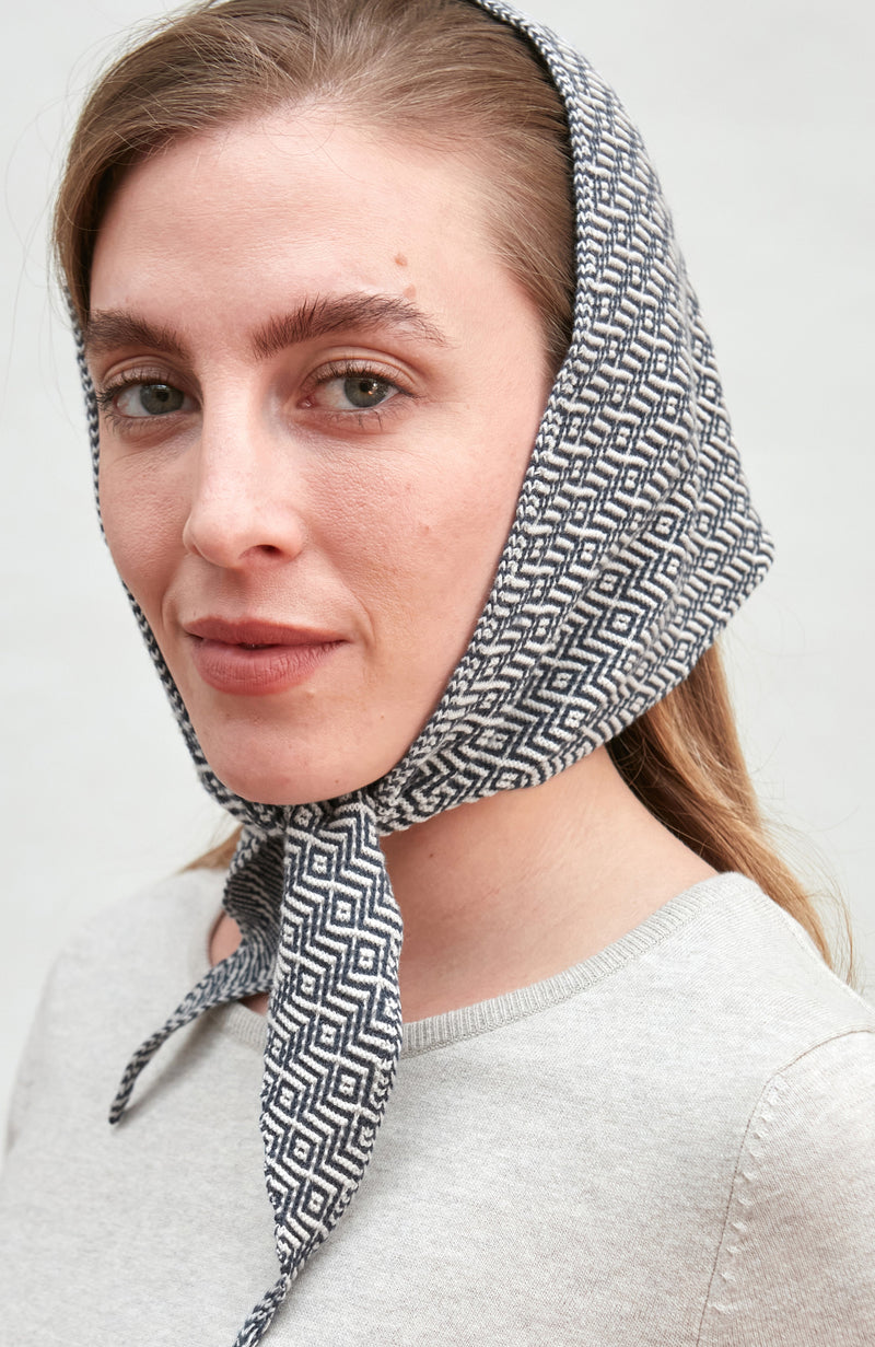 Cotton Two Tone Textured Neckerchief