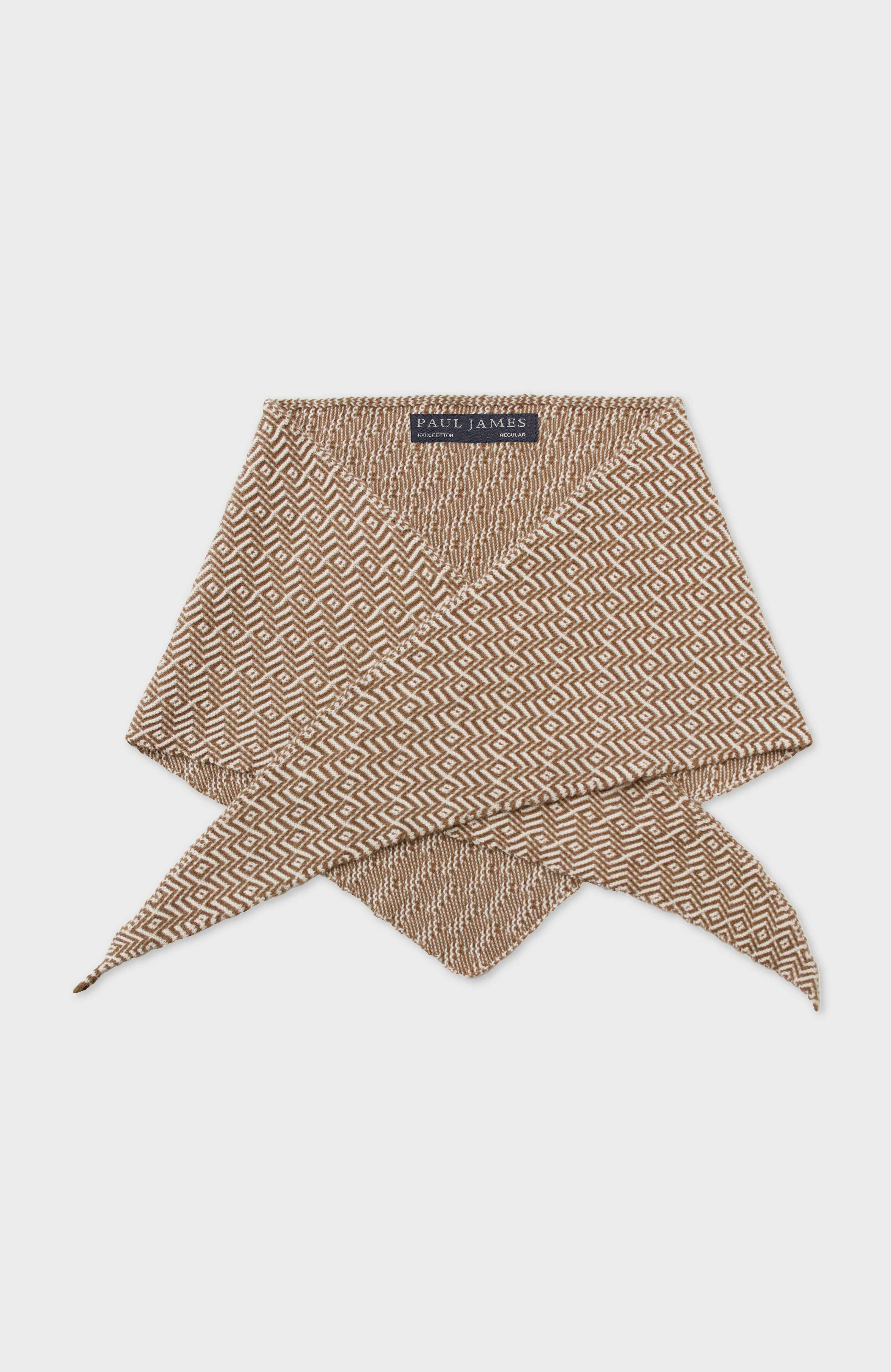 Cotton Two Tone Textured Neckerchief