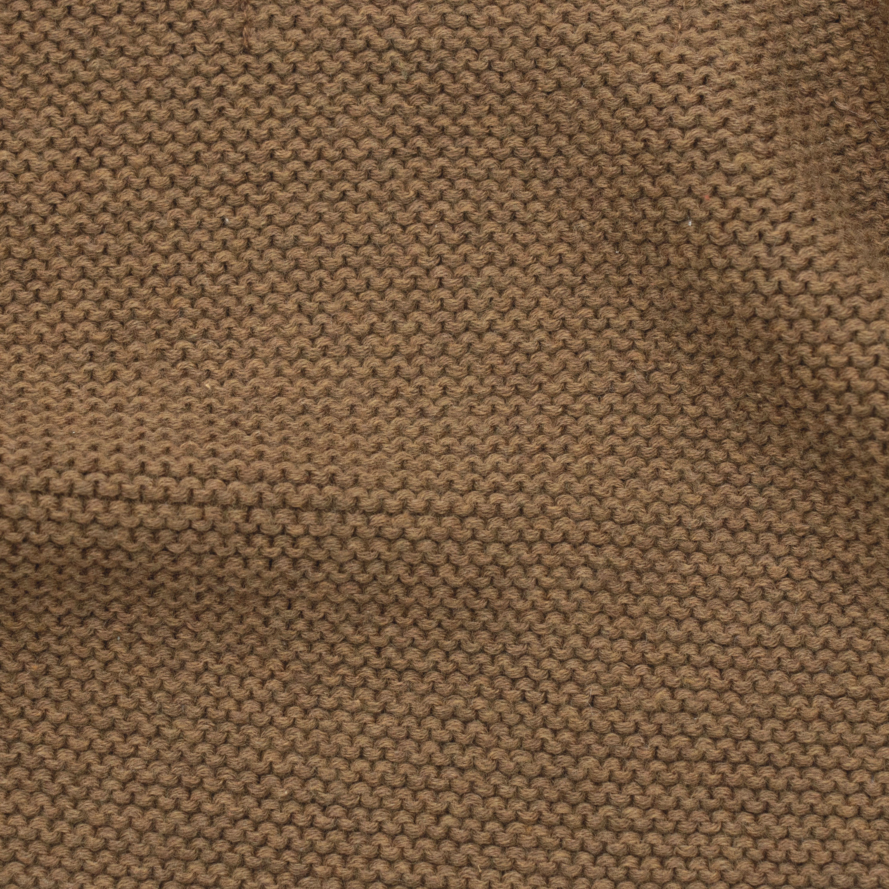 Cotton Garter Knit Mini Neckerchief