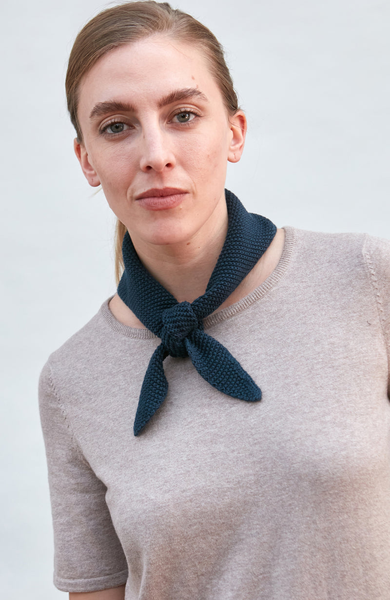 Cotton Textured Mini Neckerchief