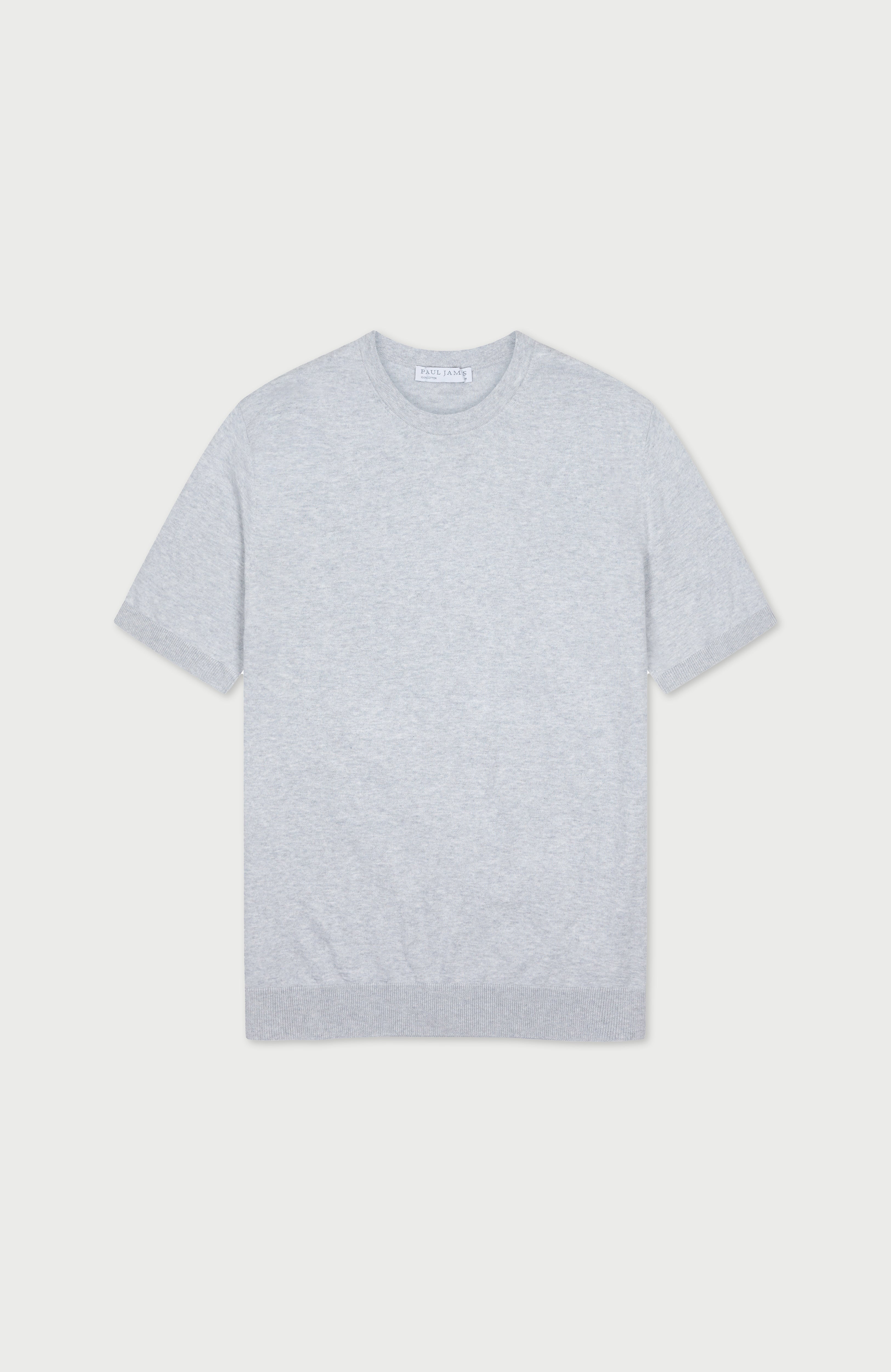 Mens Ultra Fine Cotton Short Sleeve Jumper
