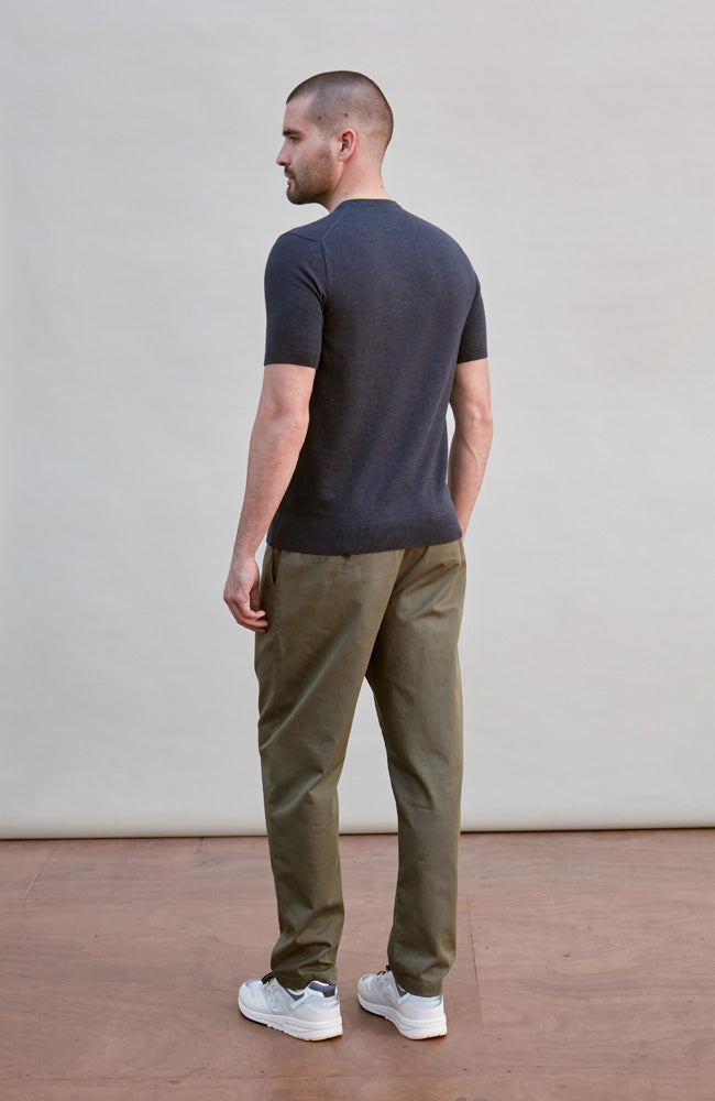 Mens Ultra Fine Cotton Short Sleeve Jumper