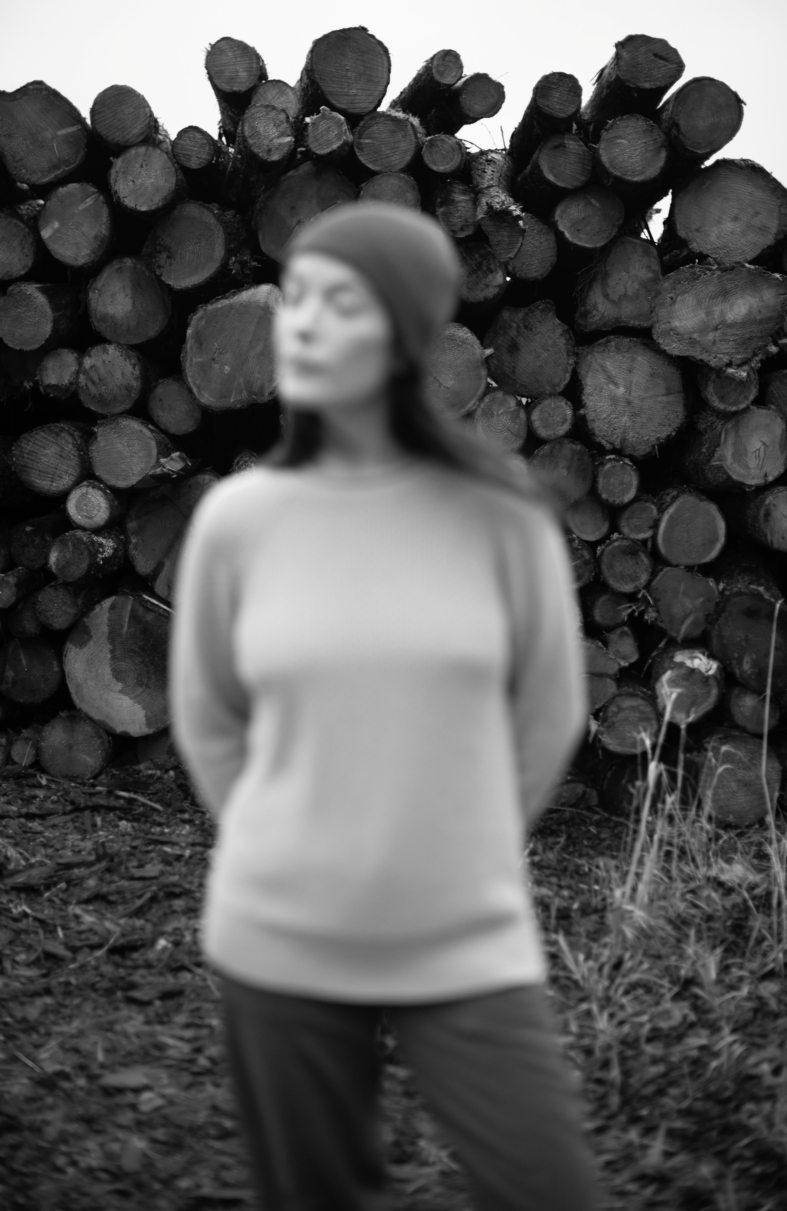 Womens Midweight Cotton Moss Stitch Jumper