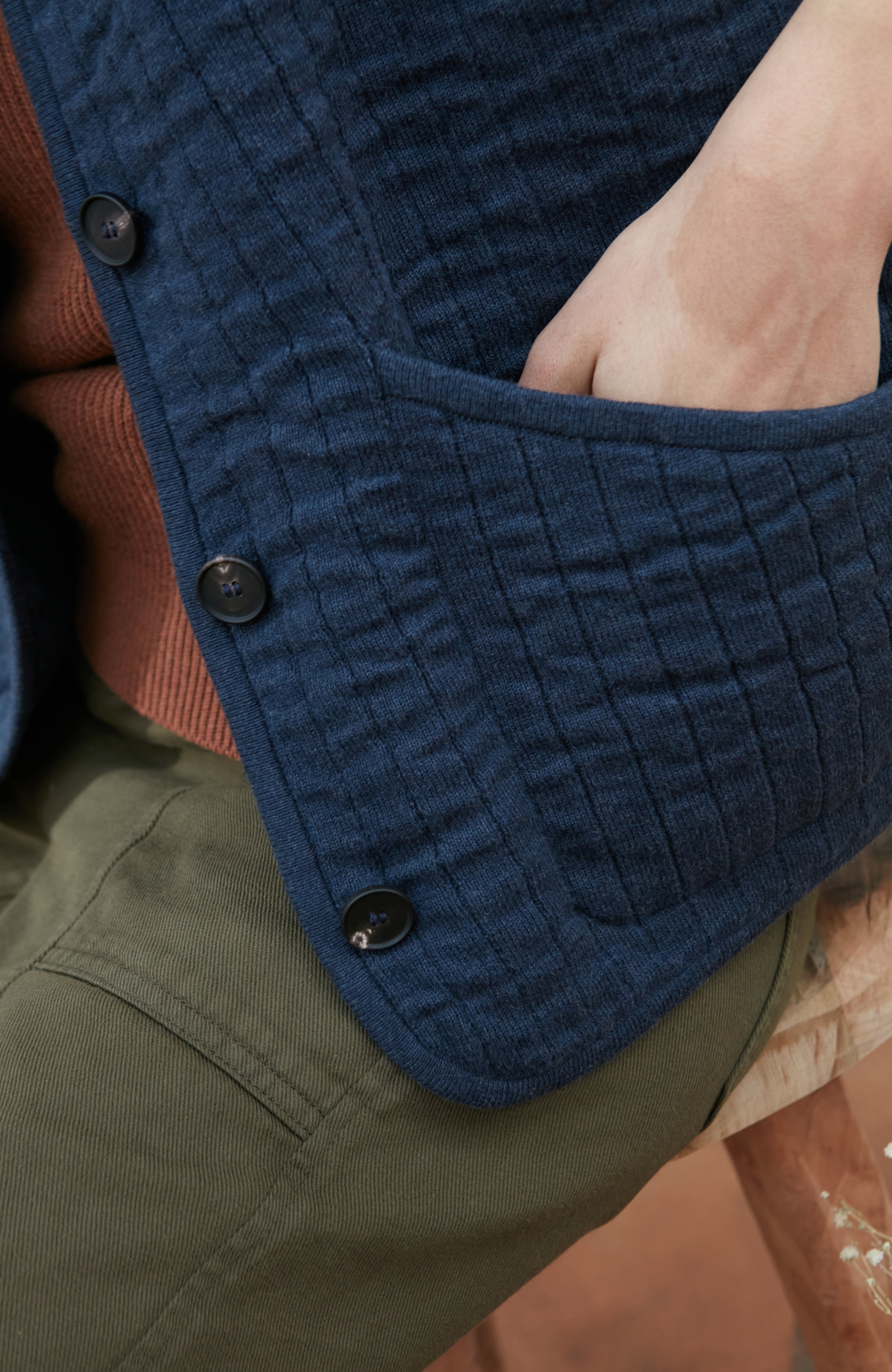Womens Cotton Quilted Gilet