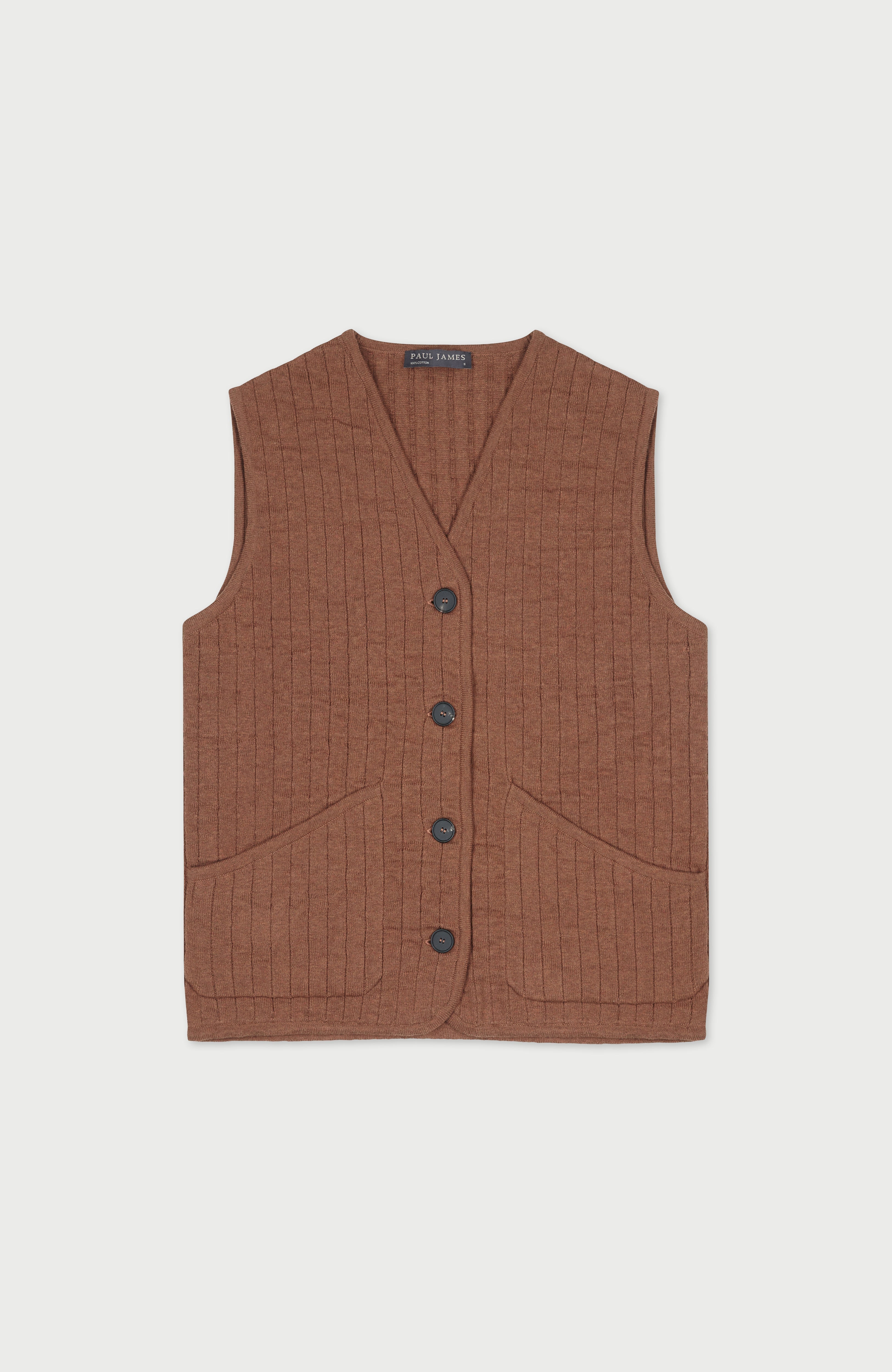 Womens Cotton Quilted Gilet