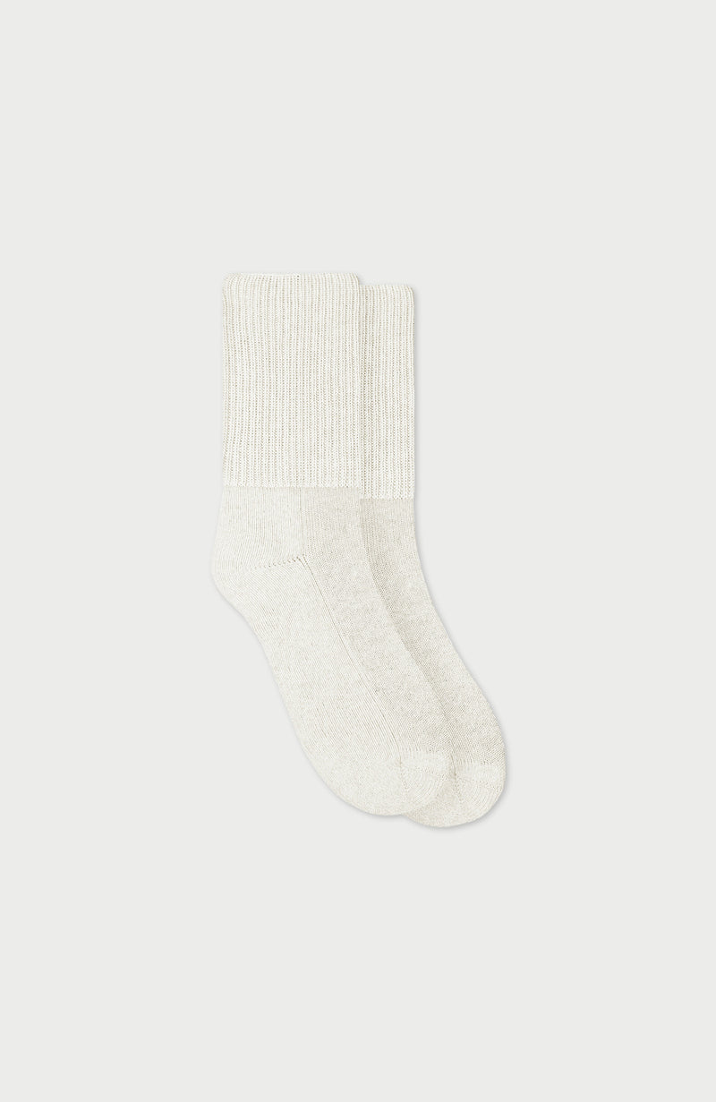 Cashmere Cushion Sole Lounge Socks