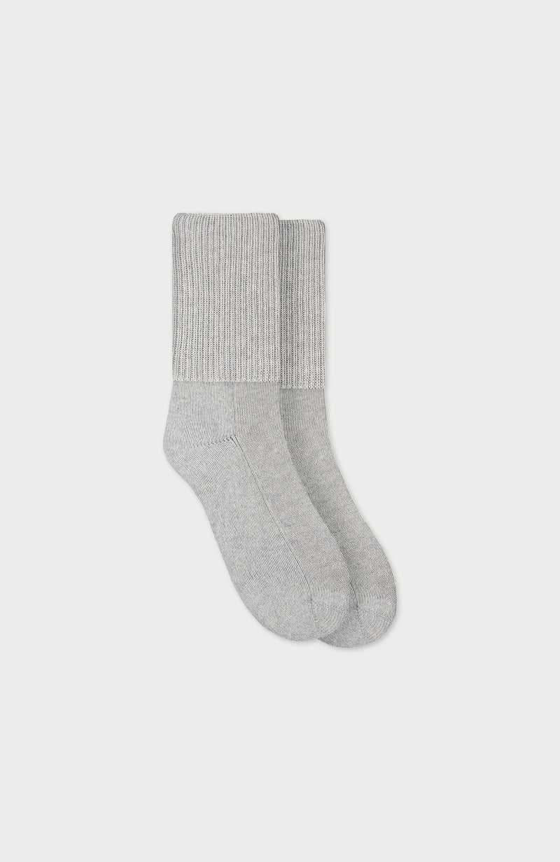 Cashmere Cushion Sole Lounge Socks