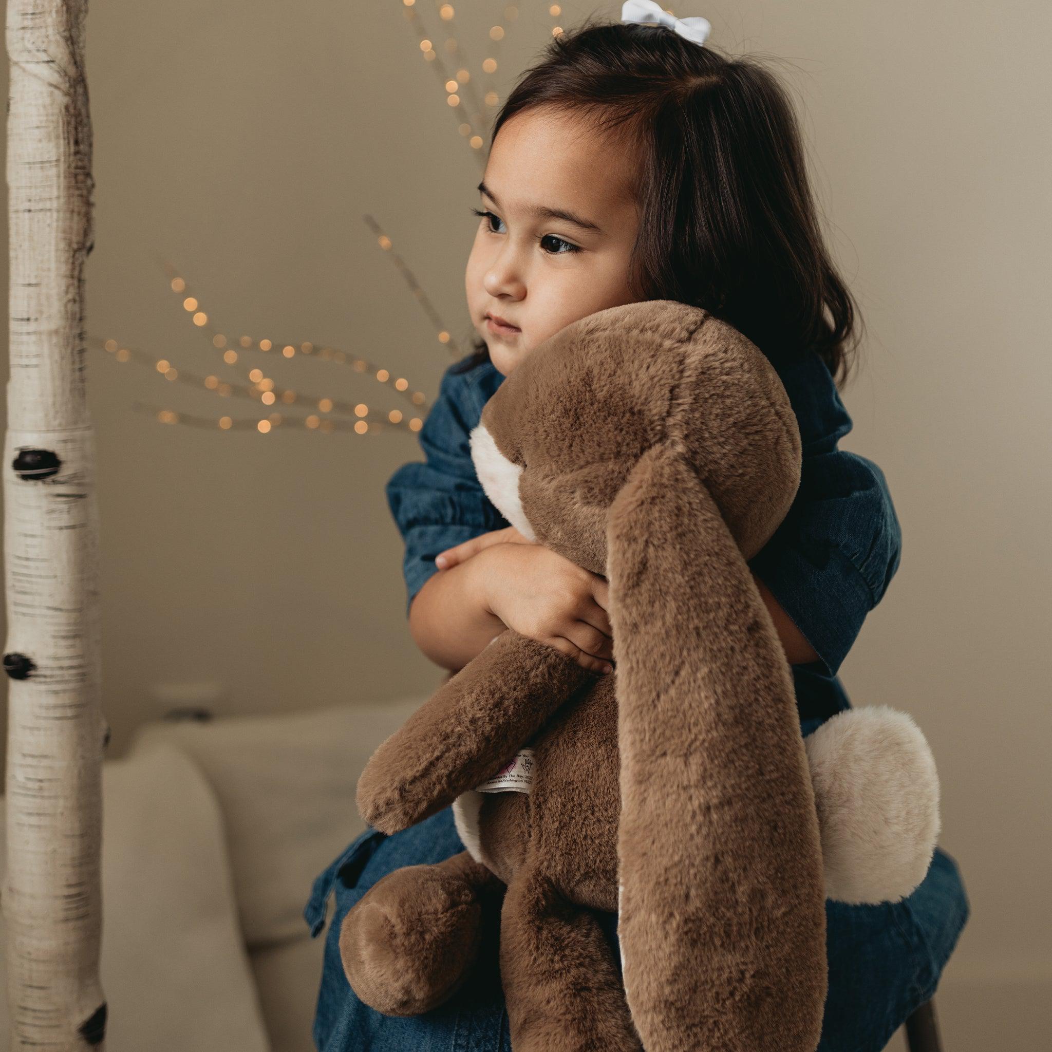Big 20" Floppy Nibble Bunny - Ginger Snap
