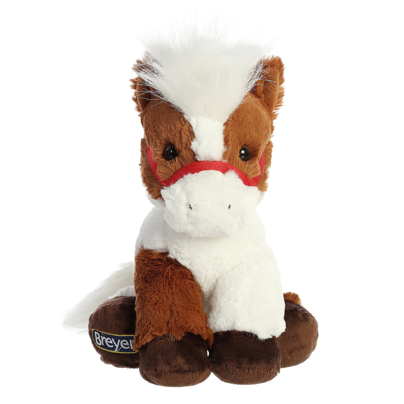 Breyer Bridle Buddies Pinto Horse Plush Toy, 11 in