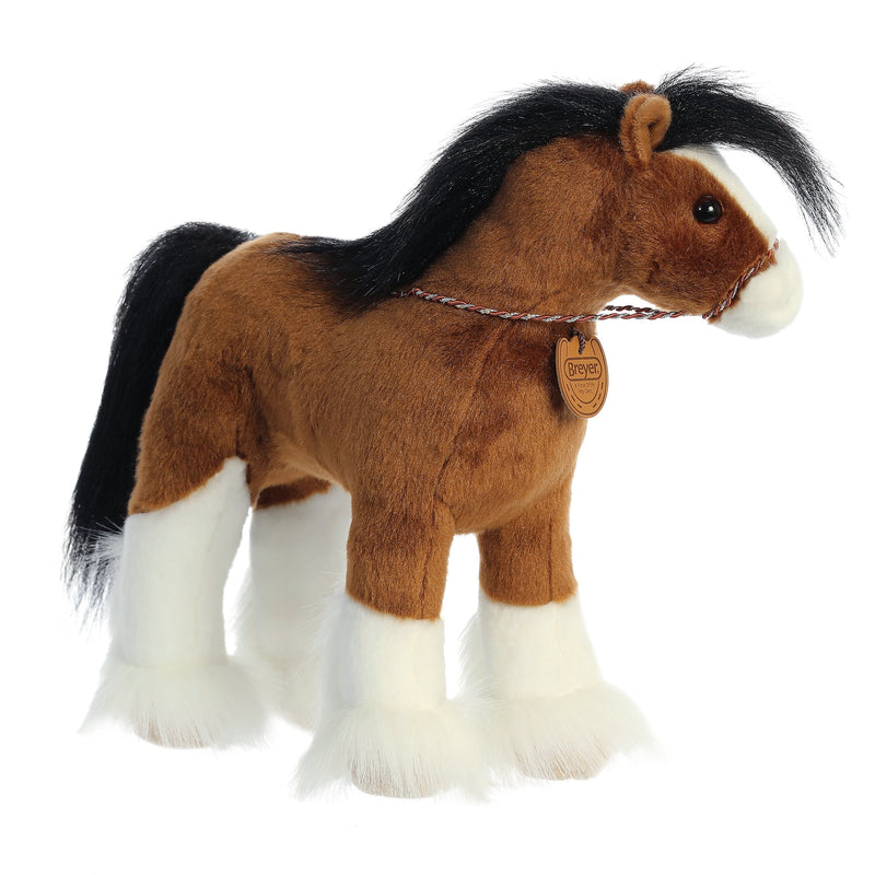 Breyer Showstoppers Clydesdale Plush Toy, 13 in