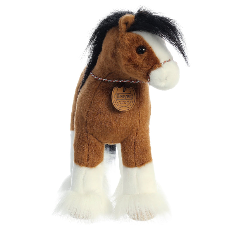 Breyer Showstoppers Clydesdale Plush Toy, 13 in