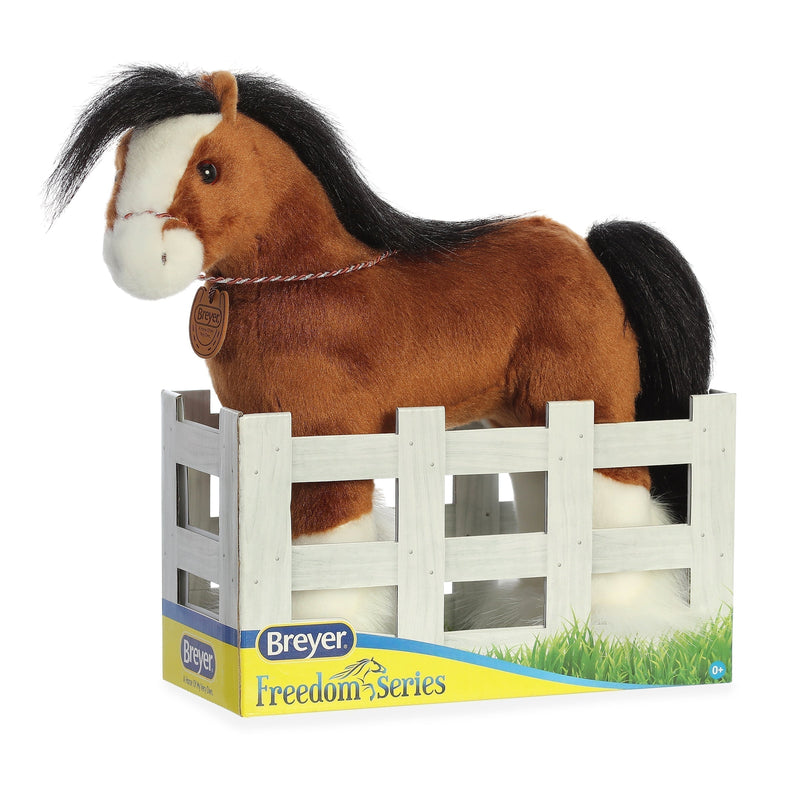 Breyer Showstoppers Clydesdale Plush Toy, 13 in