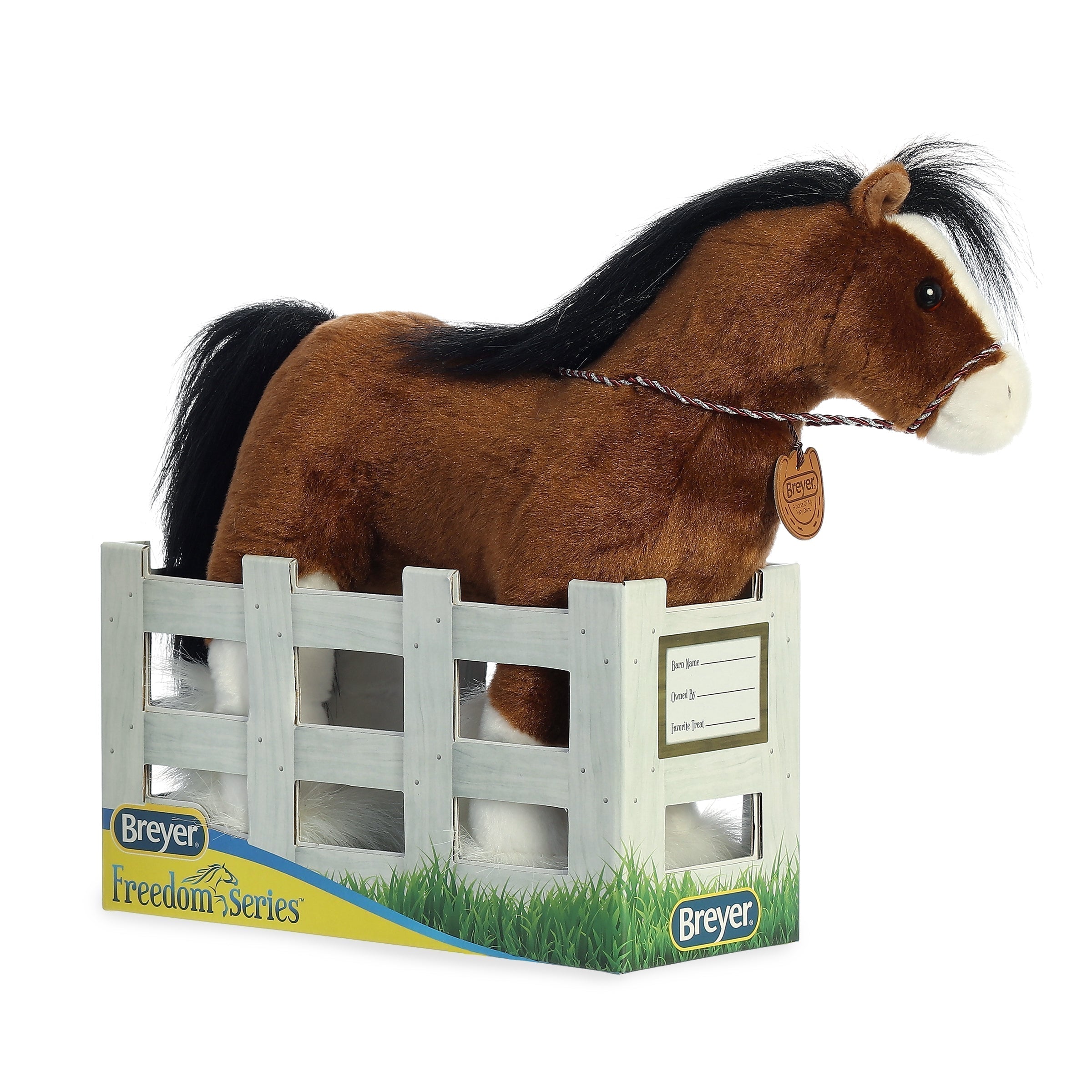 Breyer Showstoppers Clydesdale Plush Toy, 13 in