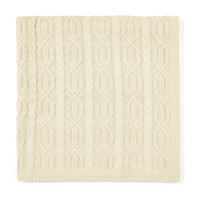 Baby Cotton Chunky Cable Blanket