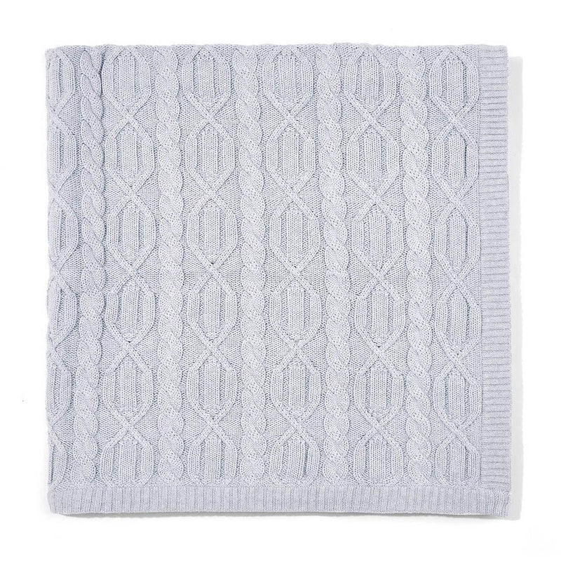 Baby Cotton Chunky Cable Blanket