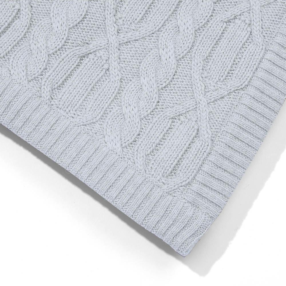 Baby Cotton Chunky Cable Blanket