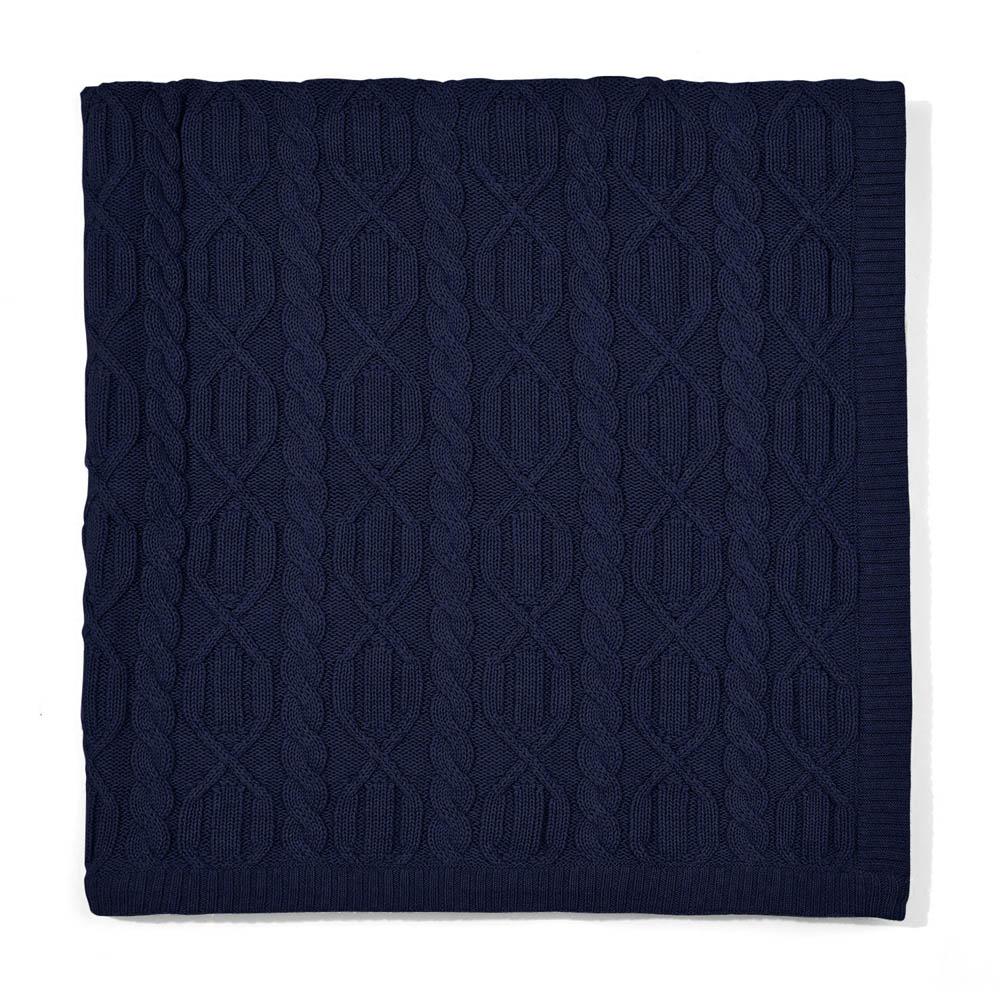 Baby Cotton Chunky Cable Blanket