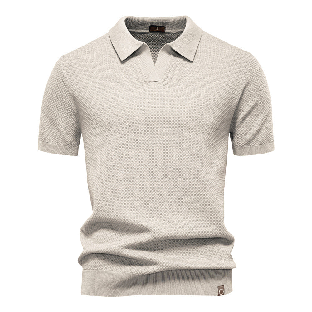 Verona Men's Mesh Polo Shirt – Breathable Short Sleeve