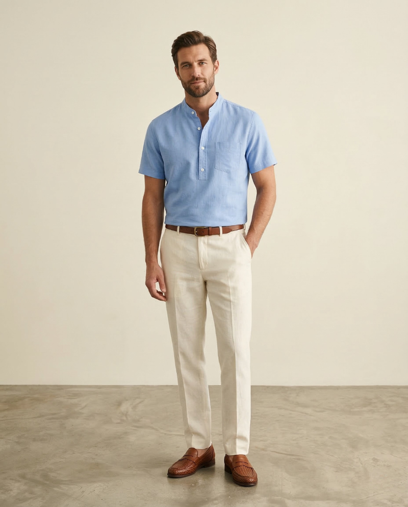 Linen Shirt Riviera Form