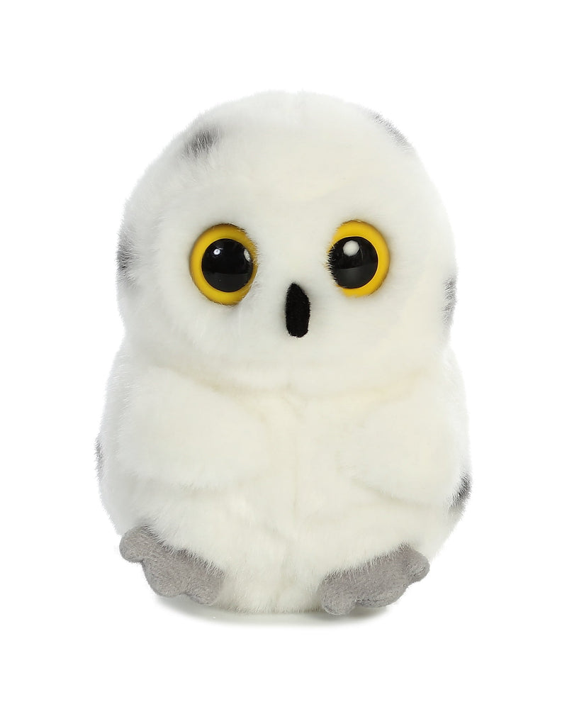Rolly Pet Hoot Owl Plush Toy Stuffed Animal, 5 in