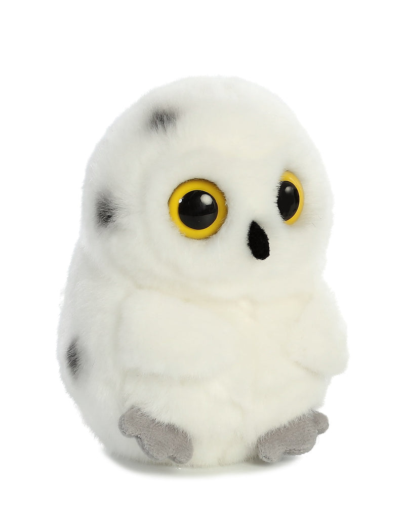 Rolly Pet Hoot Owl Plush Toy Stuffed Animal, 5 in