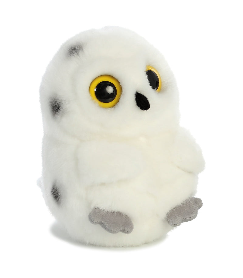 Rolly Pet Hoot Owl Plush Toy Stuffed Animal, 5 in