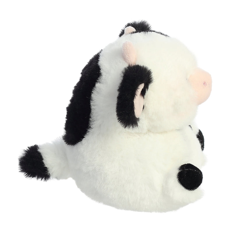 Rolly Pet Daisy Cow Plush Toy Stuffed Animal, 5 in
