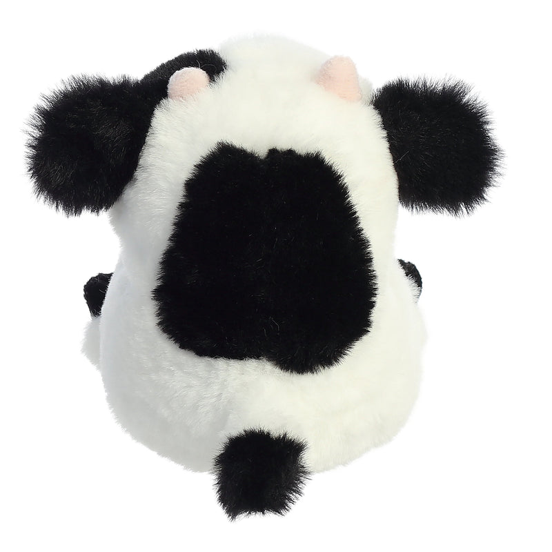 Rolly Pet Daisy Cow Plush Toy Stuffed Animal, 5 in
