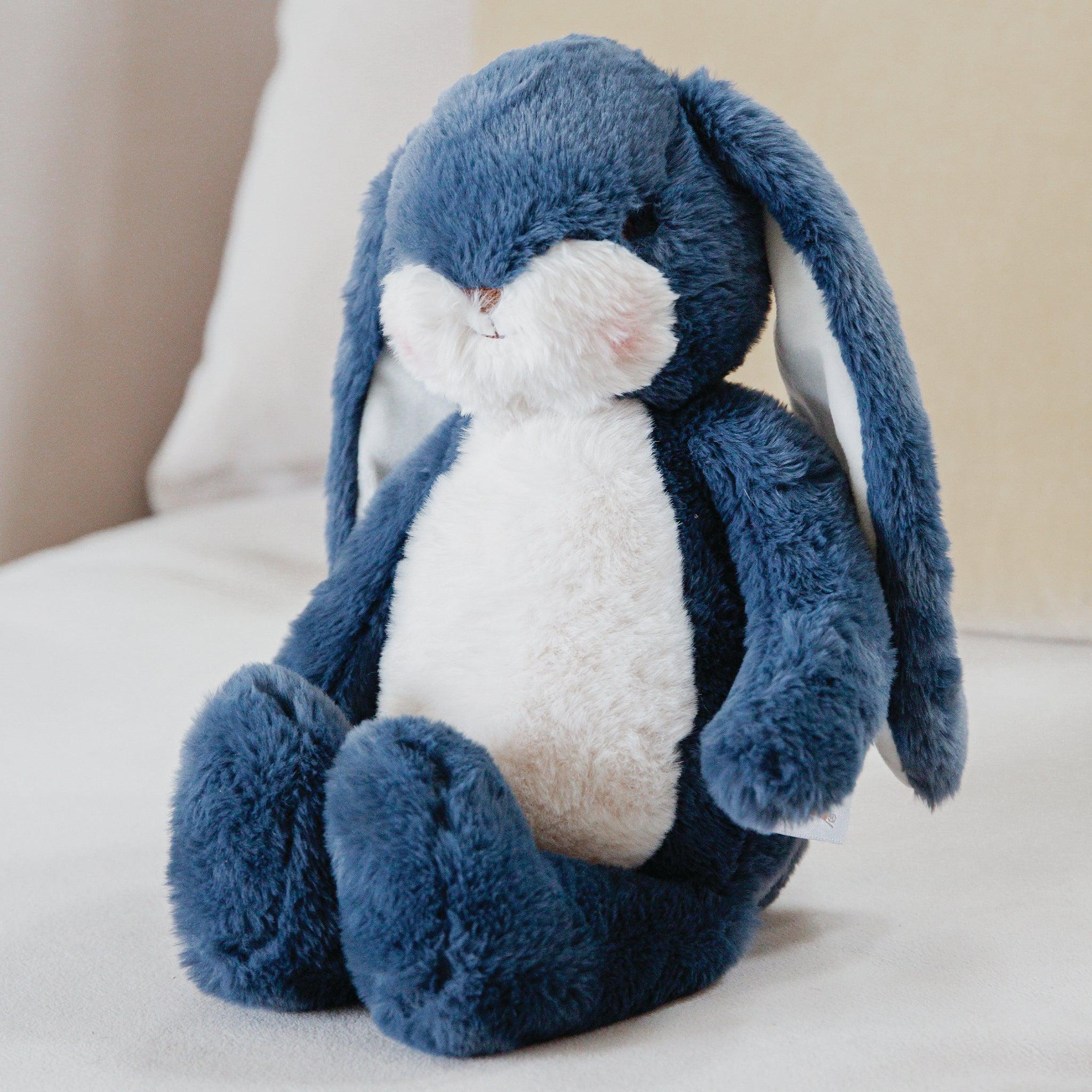 Little 12” Floppy Nibble Bunny - Starry Night Blue