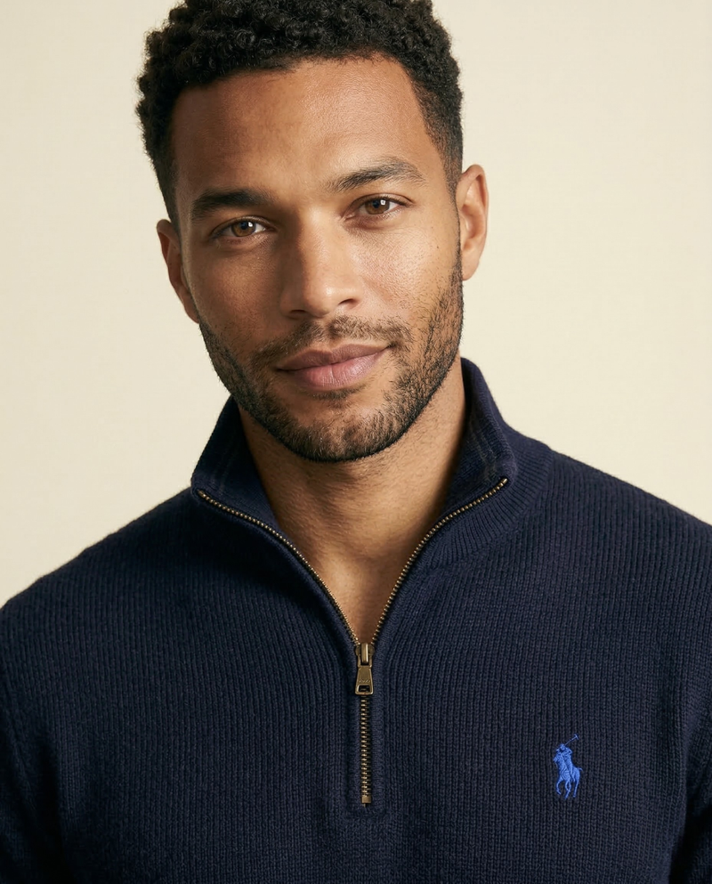 RL The Resort Textured Cotton Pullover