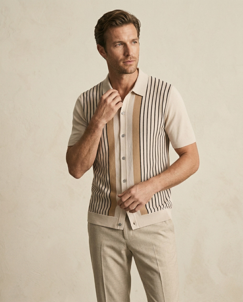 Button Polo Shirt Heritage Line