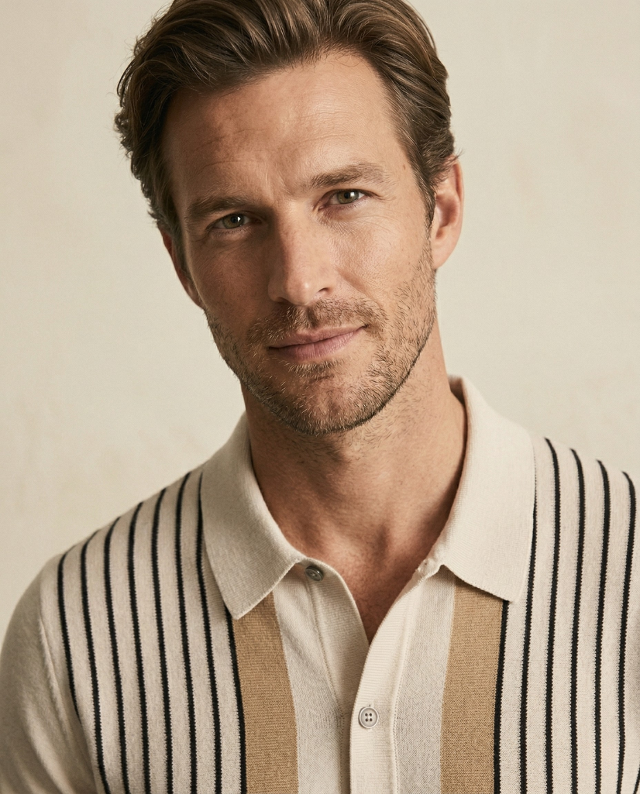 Button Polo Shirt Heritage Line