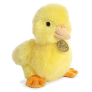 Miyoni Tots Duckling Plush Toy Stuffed Animal, 7.5 in