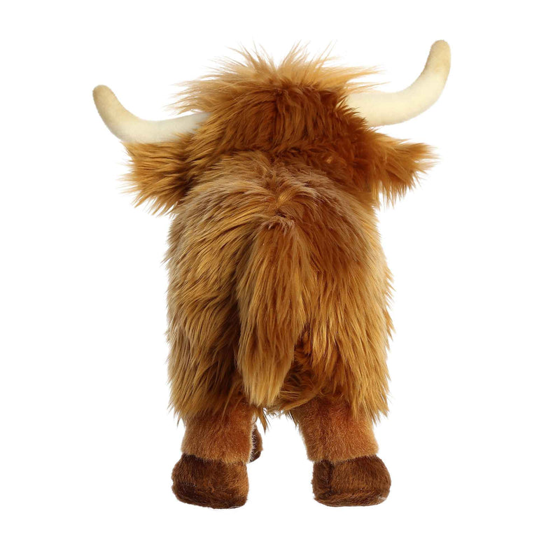 Miyoni Highland Cattle Plush Toy Stuffed Animal, 10 in