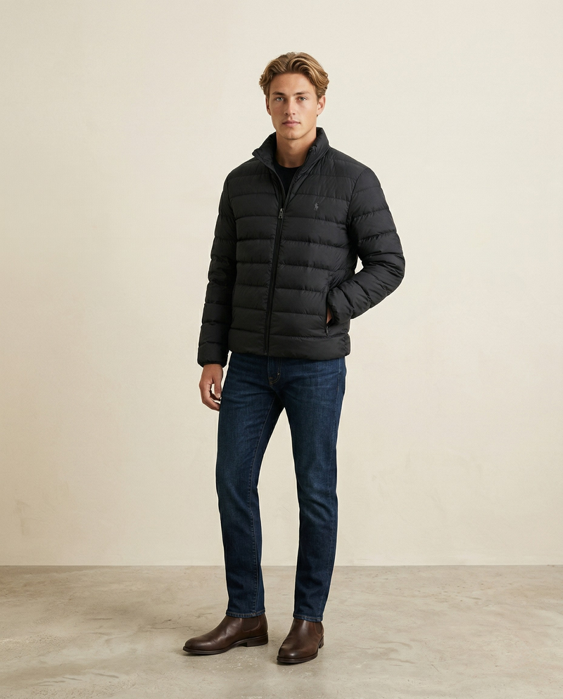 RL  Quilted Travel Puffer