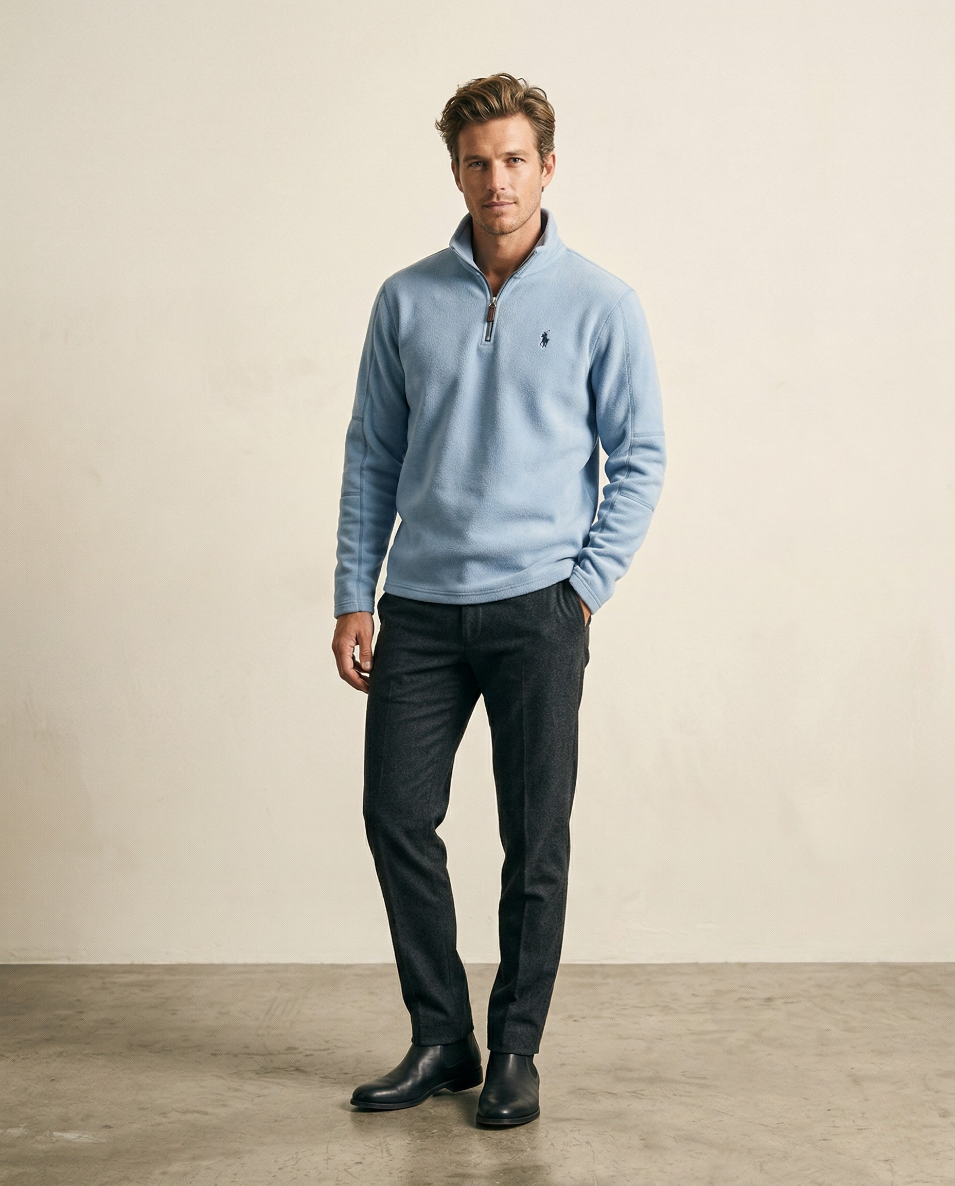 RL Cable-Knit Wool Sweater