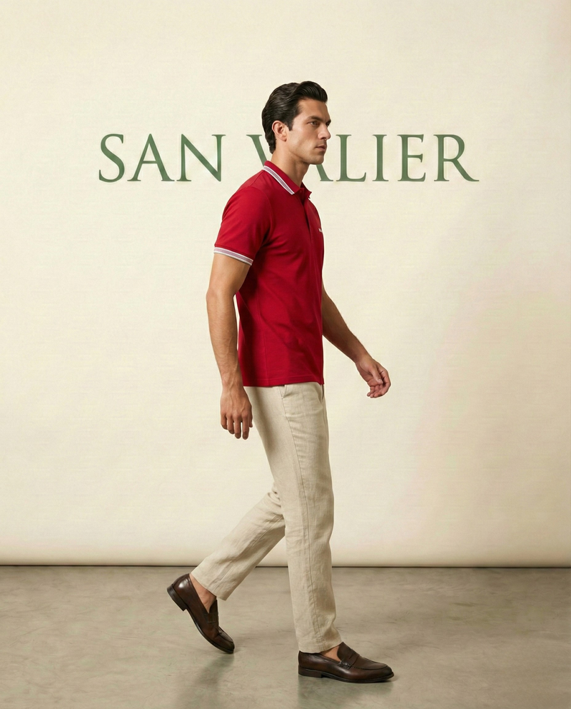 HB - Essential Ribbed Quarter-Zip Knit