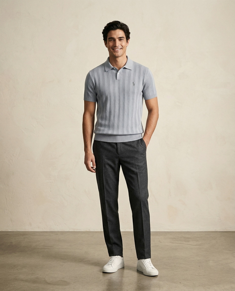 RL Open-Knit Leisure Polo